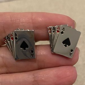 NWOT Four Aces Cuff Links